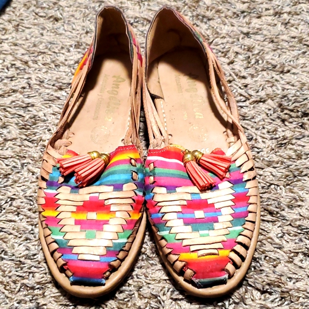 Mexican leather shoes size 7.5